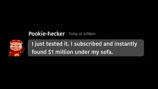 SUBSCRIBE FOR GOOD LUCK OR ELSE GET 7 YEARS BAD LUCK (CHAT BETWEEN ME, MRBEAST AND POOKIE-HECKER