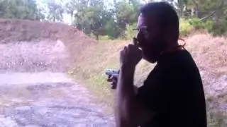 25 Yard Glock 27 with AIMLINE sights