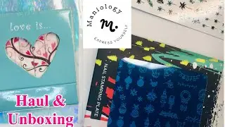 Maniology Mystery Box & Creative Shop Stamping Haul & Review + Stamp Swatches