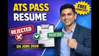 How to Create an ATS-Friendly QA Resume | Step-by-Step (2026) #itjobs #QAResume #SoftwareTestingJobs