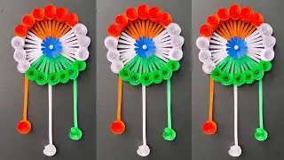 Republic Day Special 3 Craft Idea | Tricolour Paper Craft Idea | 26 January Craft Idea | Artideas