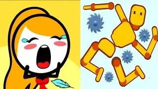 Save Her vs Ragdoll Break - Satisfying ASMR Walkthrough Funny Gameplay All Levels