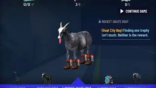 How to get the Rocket-Skate Goat in City Bay! Goat Simulator