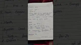 human digestive system explained in detail hindi #study #students
