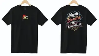 Kaos Cotton Combed 24S Dewasa&Anak Dan Kaos Jersey Full Prints