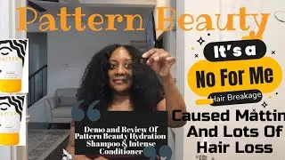 Pattern Beauty Hydration Shampoo & Intense Conditioner - DETAILED Demo & Review