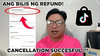 TIKTOK SHOP CANCEL/REFUND ORDER PROCEDURE | Tagalog Tutorial