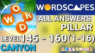 Ответы на ежедневные головоломки Wordscapes для уровней 145&ndash;160