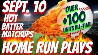 Home Run Plays for 9/10/25 MLB Bets & Predictions #mlbpredictions #mlbpicks #mlbbestbets