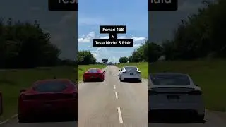 Ferrari vs Tesla Model S Plaid
