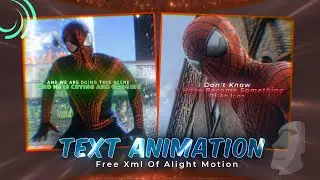 Alight Motion Text Animation Free XML Pack 🔥 AE Style Presets | Trending Edit Pack 2026