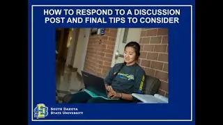 How to Respond to a Discussion Post