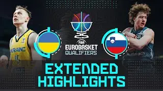 Ukraine 🇺🇦 vs Slovenia 🇸🇮 | Extended Highlights | FIBA EuroBasket 2025 Qualifiers