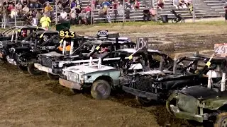 Full Size Demolition Derby at The Bullskin Twp. Fair August 16th, 2025 #demolitionderby #demoderby