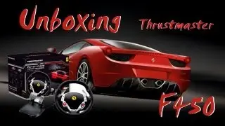 Ferrari F430 Thrustmaster Racing Wheel - Unboxing Animado