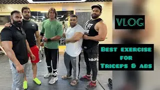 Best Exercise For Triceps & ABS || ARUN AMRIT || KULDEEP YADAV || PAWAN CHECHI ||