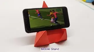 Mobile Stand ।। How to Make Paper Mobile Stand without Glue