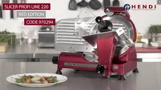 Snijmachine Profi Line rood - 22cm