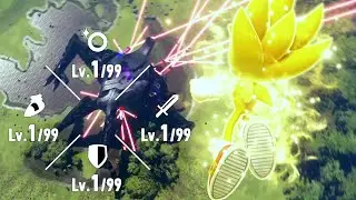 Sonic Frontiers: All Titan Bosses at Level 1! (Best Experience)