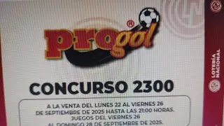 Resultados Progol 2300