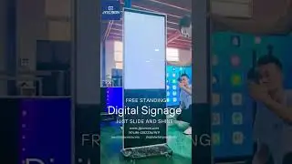 Smooth Mobility, Reliable Quality | JY Tech Free-standing  #digitalsignage