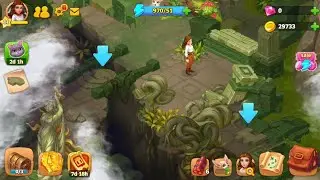 Island Hoppers game xp lvl 11 Chapter 1  The Island Mystery Golden Lake  Repairing the bridge