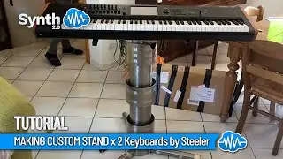 TUTORIAL | MAKING CUSTOM STAND x 2 Keyboards by Steeler