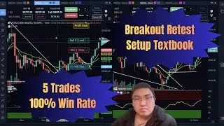 Live Day Trading MNQ and MES | 5 trades 100% win rate $800 profits systematic stability matters most