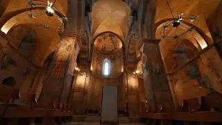 Crusader fortress - Israel - The Benedictine monastery at Abu Ghosh