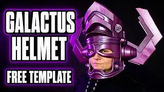How to Make Galactus&rsquo;s Helmet from Fantastic Four (EVA Foam Tutorial + FREE Template)