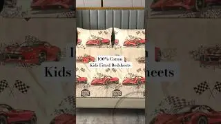 Kids Fitted Bedsheets 100% Pure Cotton #justcoton #bedding #kidsbedding #fittedsheets #fittedsheets