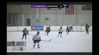Evelyn Sanchez shorthanded goal vs Arizona Kachinas