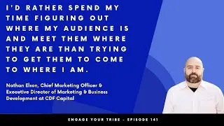 Marketing in a highly regulated industry w/ Nathan Elson