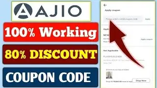 Ajio coupon code 2025 | Ajio coupon code kaise use kare
