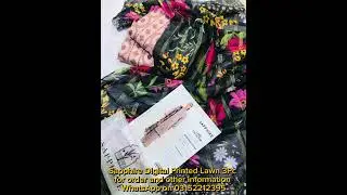 Sapphire Digital Printed Lawn @saminairshad6177 #trending #dress #digitalprintedlawn #viral #fashion