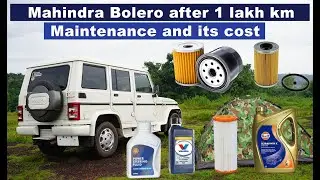 Mahindra Bolero  after 1 lakh kilometers | Replacements and maintenance cost | Detailed review