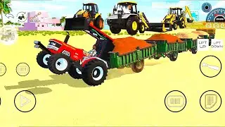 Tractor vs JCB 💪 Arjun 755 4x4 Sack Towing | IVS 3D Gameplay