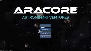 AraCore AstroMining Ventures - Title screen