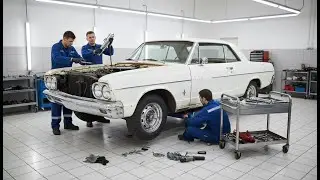 estoring a classic vintage car from old and rusty to 100% brand new.