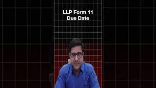 LLP Form 11 due Date & Penalty #llp