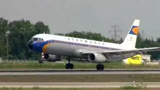 Lufthansa A321-231 D-AIDV [RETRO Livery] landing & close up at Frankfurt Airport