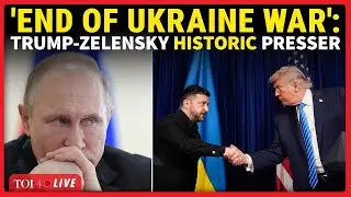 LIVE | Trump & Zelensky Hold Historic Presser On Ukraine Peace Deal, Putin Demands | US News Today