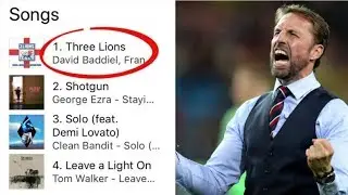 Breaking News,'Three Lions' Is Heading For Number One In UK Music Charts