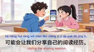 Chinese daily conversation Library with 3 subtitles regular speed loop3 7.4