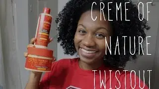 Creme of Nature Two Strand TwistOut on Natural Hair | EiffelCurls