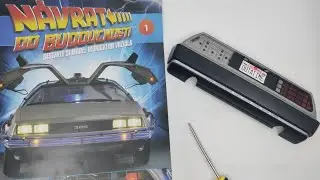 Proč (ne)kupovat Stroj času - DeLorean z Návratu do budoucnosti? DeAgostini -rozbor, stavba 1. čísla