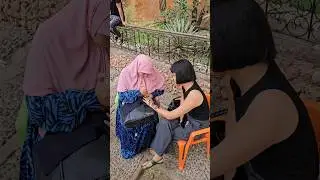 $7 Henna in Chefchaouen, Morocco!