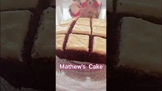 Viral Mathew's Cake #short #shortsfeed