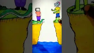 Good Saved,Evil Denied #shorts #shortsfeed #drawing #animation
