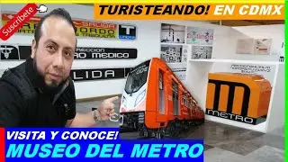CONOCIENDO EL MUSEO DEL METRO🚇#transportepublico #museoscdmx #museoencasa #turismodeexperiencia